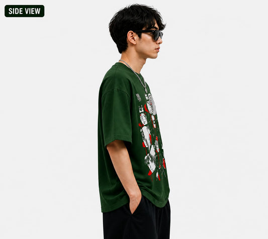 DRIFTSOUL Limitless Series Oversized Tee | 260 GSM Premium